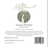 Happy Birthday (Cottage Garden) | Happy Birthday Card