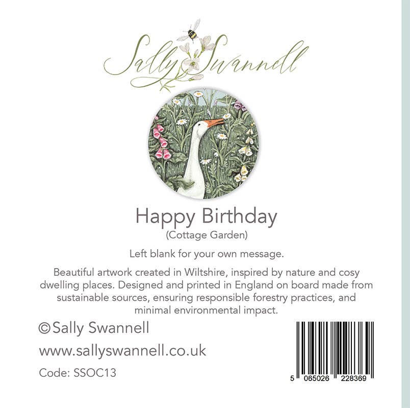 Happy Birthday (Cottage Garden) | Happy Birthday Card