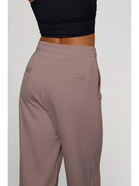 Supersoft Cuffed Sweatpant in Taupe