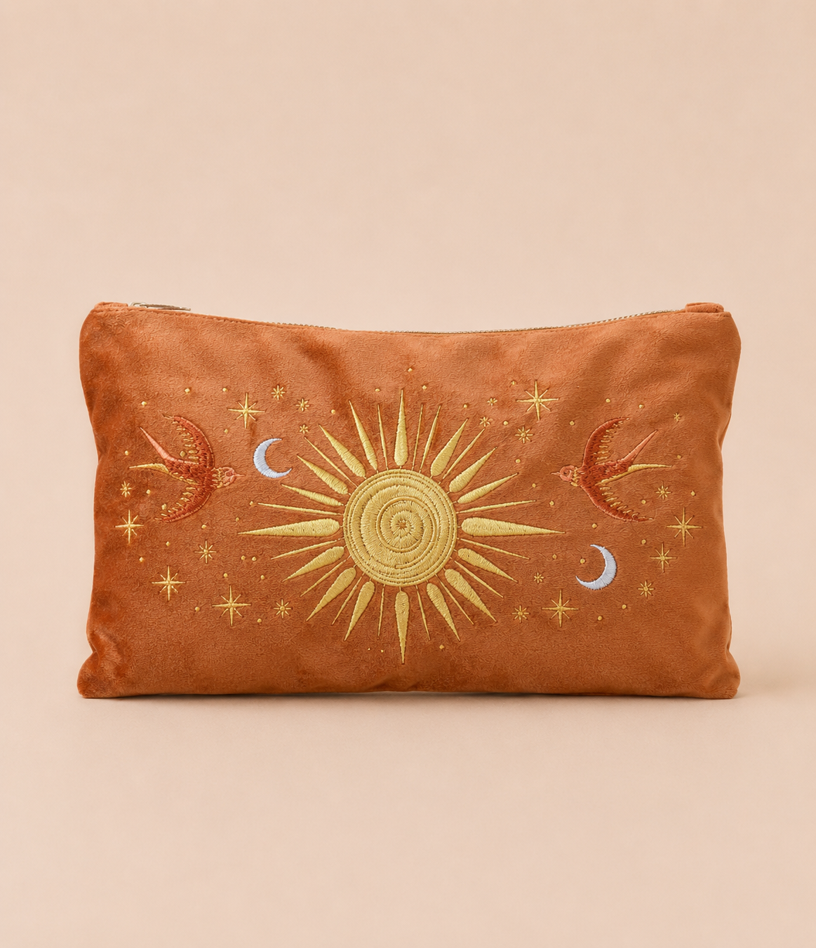 Velvet Cosmetic Pouch - Solstice - Sun