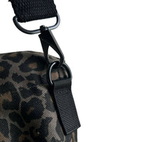 Leopard Print Tote Bag - Grey
