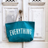 Everything Really Big Bag ~ in Forest Green, Peach, Sea Glass, Midnight or Pink