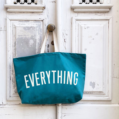 Everything Really Big Bag ~ in Forest Green, Peach, Sea Glass, Midnight or Pink
