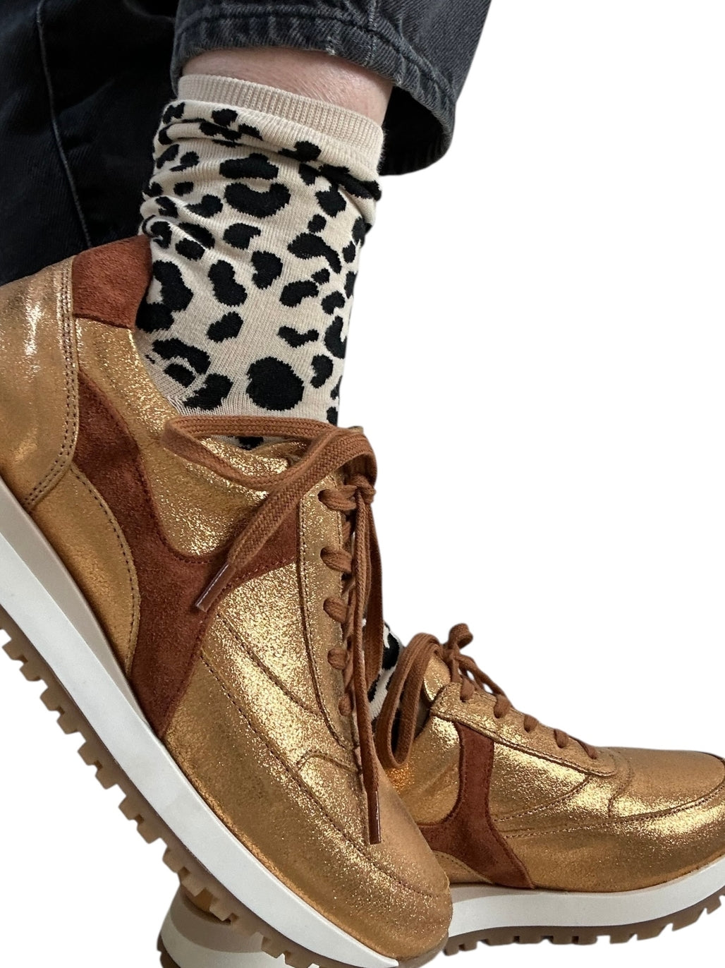 Leopard Print Socks ~ in four colourways