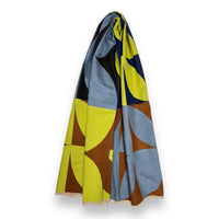 Retro Print Cashmere Blend Scarf in 3 colours