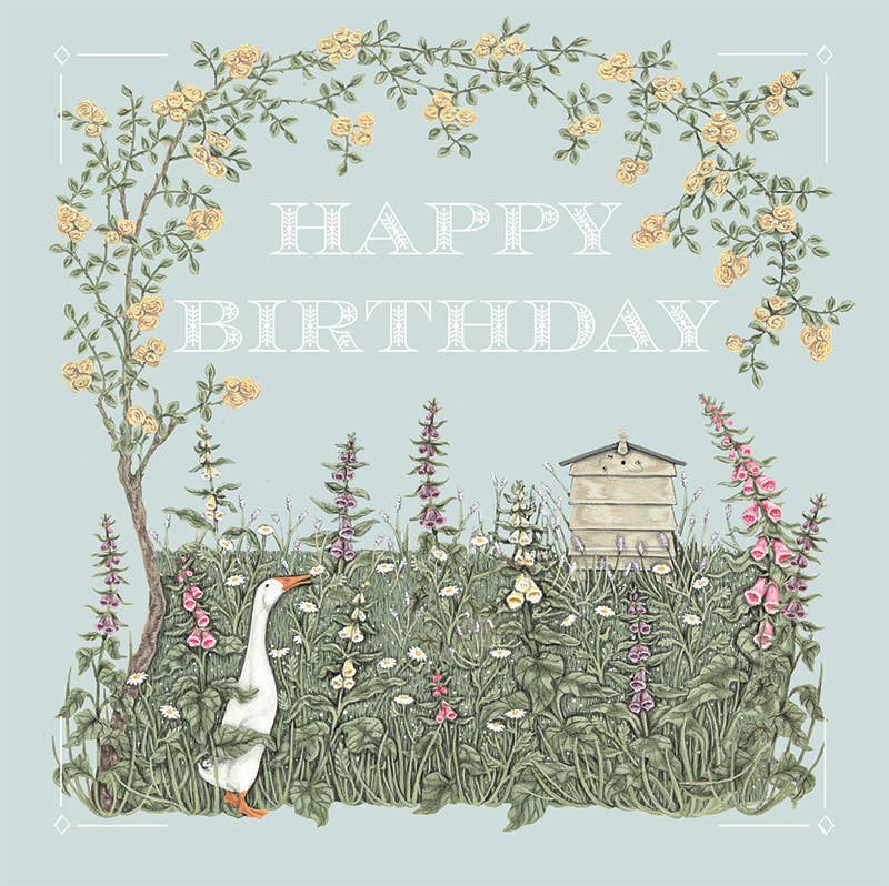 Happy Birthday (Cottage Garden) | Happy Birthday Card