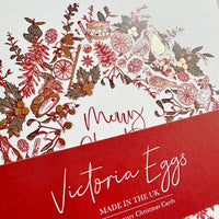 Christmas Wreath Pack of 8 Christmas Cards