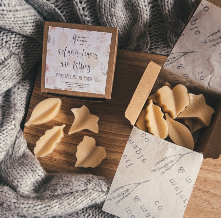 Autumn Leaves Are Falling - Box of 8 Wax Melts