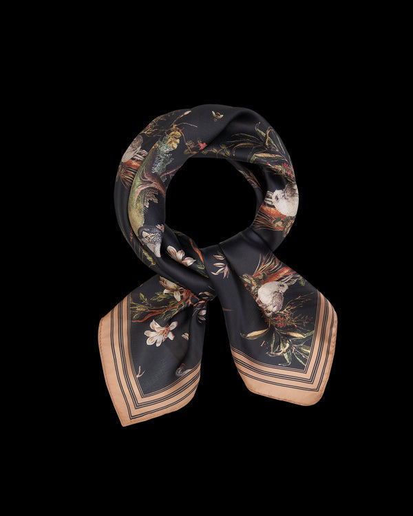 Wonderland Toile Square Scarf