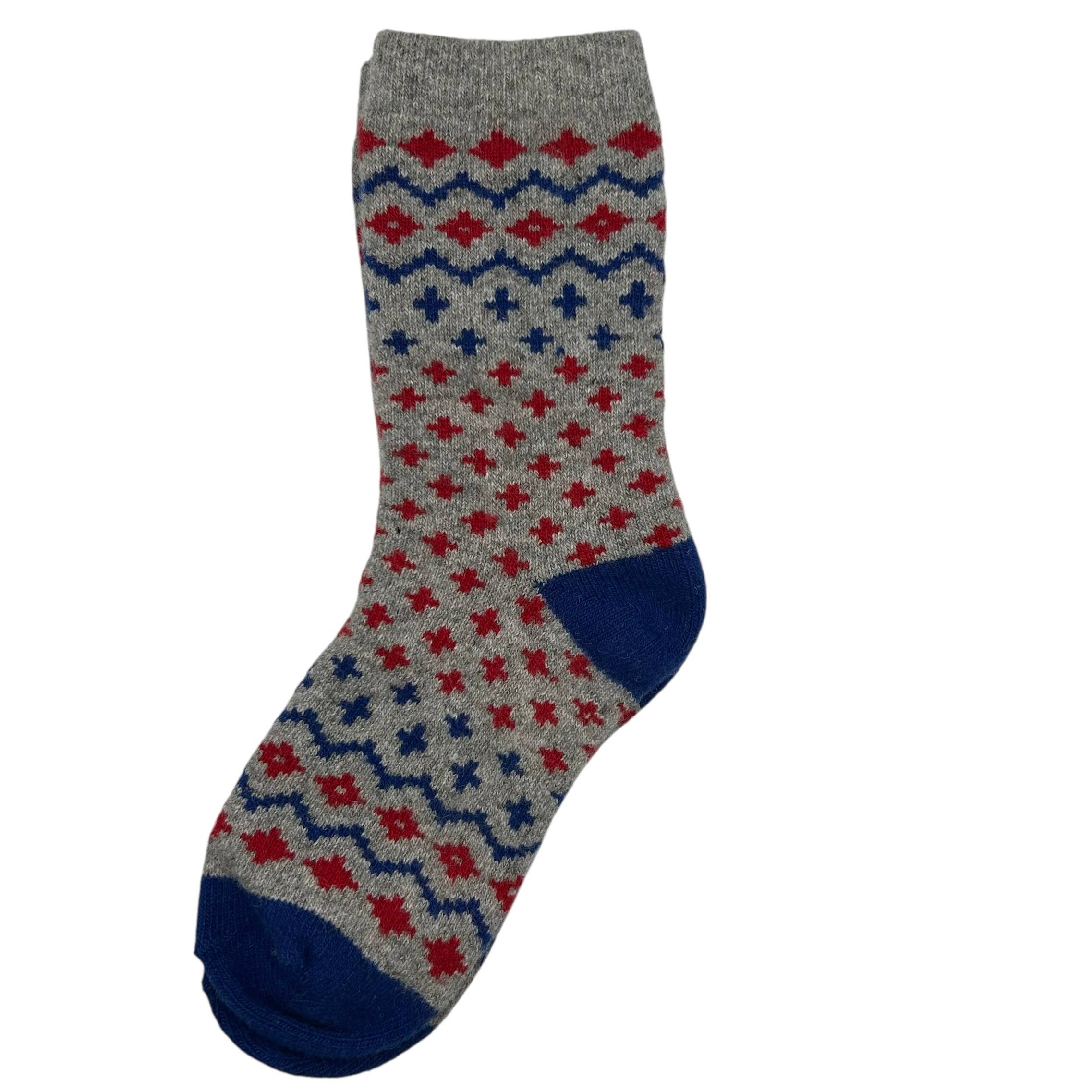 Helsinki Nordic Style socks  - Grey