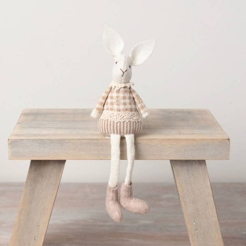 Natural Fabric Rabbit