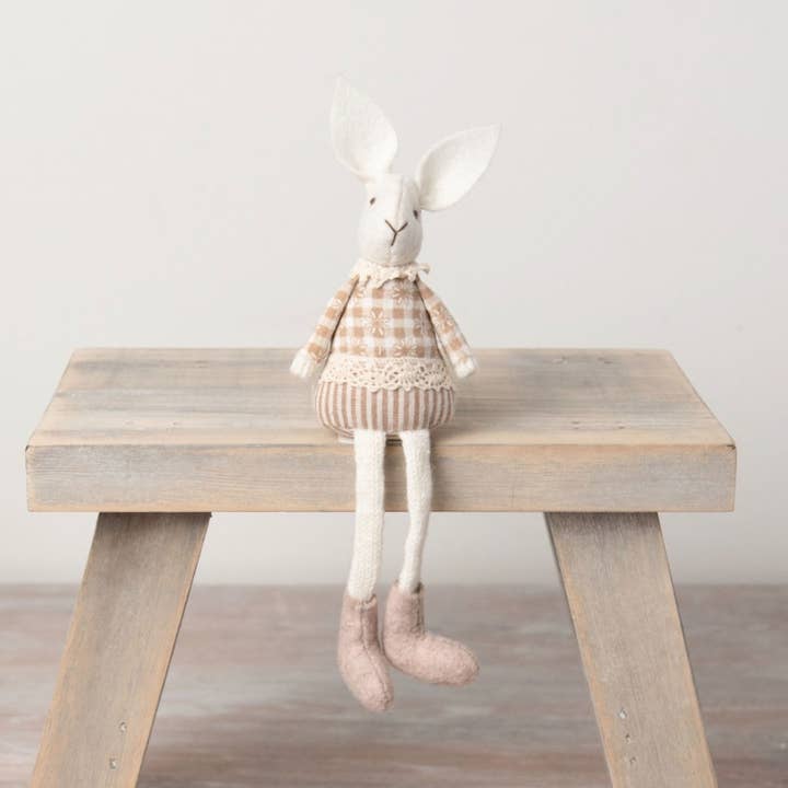 Natural Fabric Rabbit