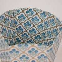 Block Printed Waste Paper Basket ~ in 3 pretty patterns