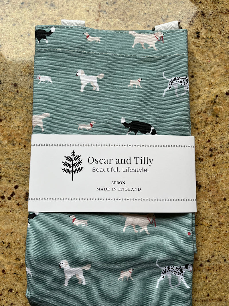 Oscar & Tilly Mad About Dogs Apron