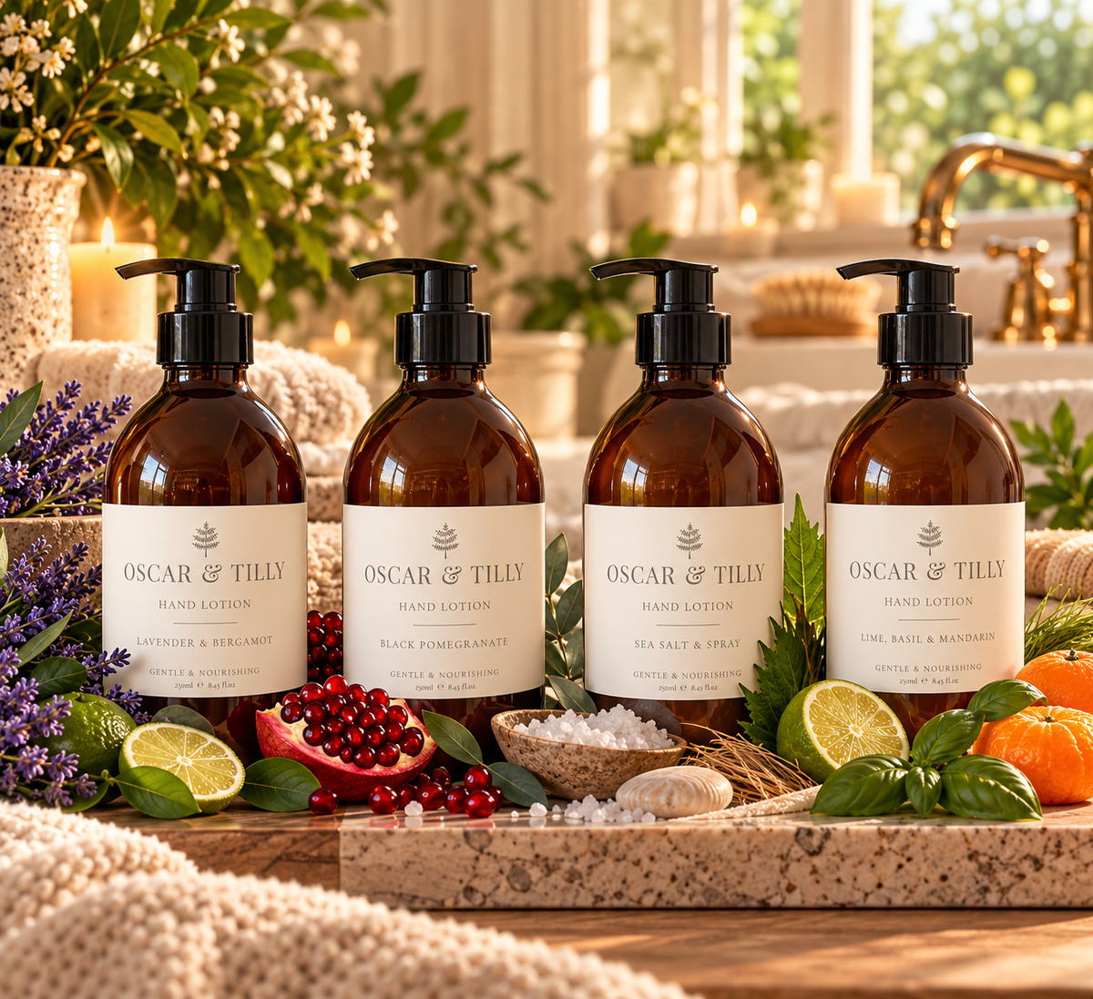 Hand and Body Lotion - in 4 amazing fragrances