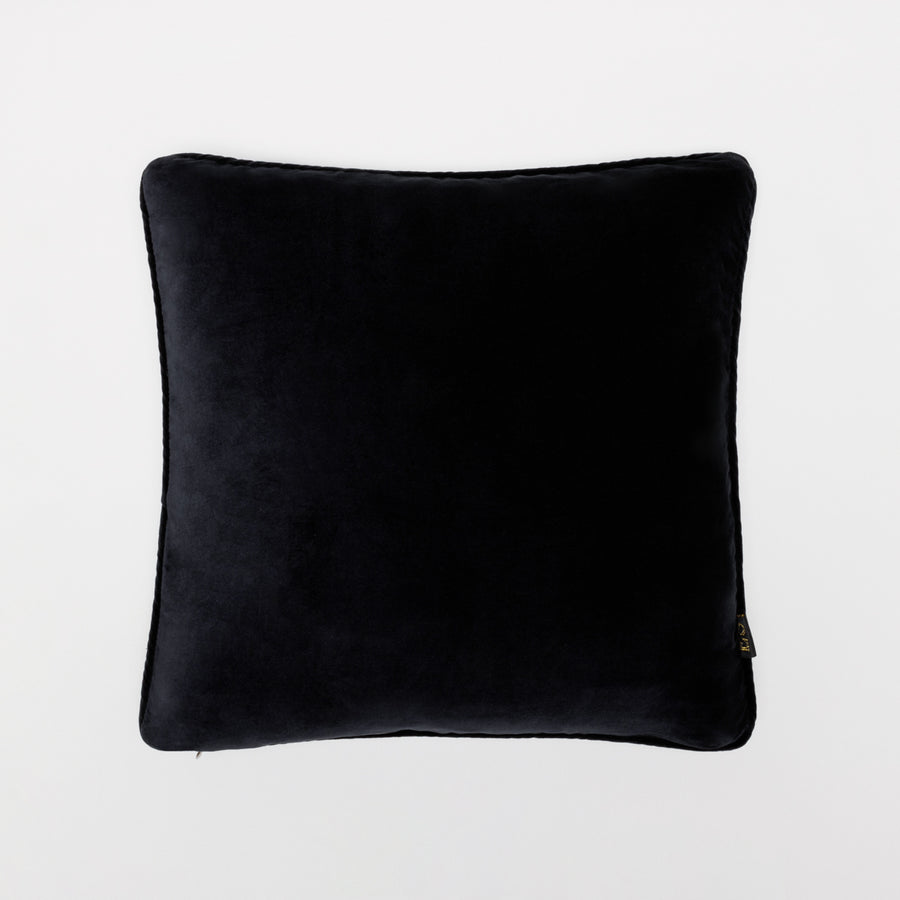 Honey Bee Conservation Cushion Cover ~ Charcoal