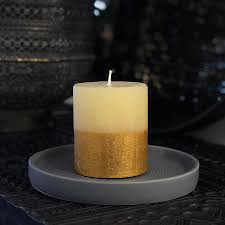 Gold Half-Dipped Inspiritus Candle