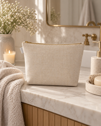 Islington Wash Bag | Brushed | Oyster
