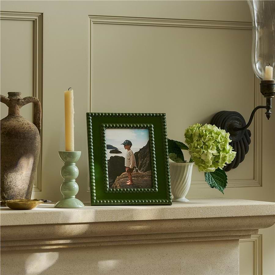 Green Bobbin Lacquer Photo frame