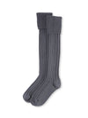 Long Boot Socks - Charcoal or Stone