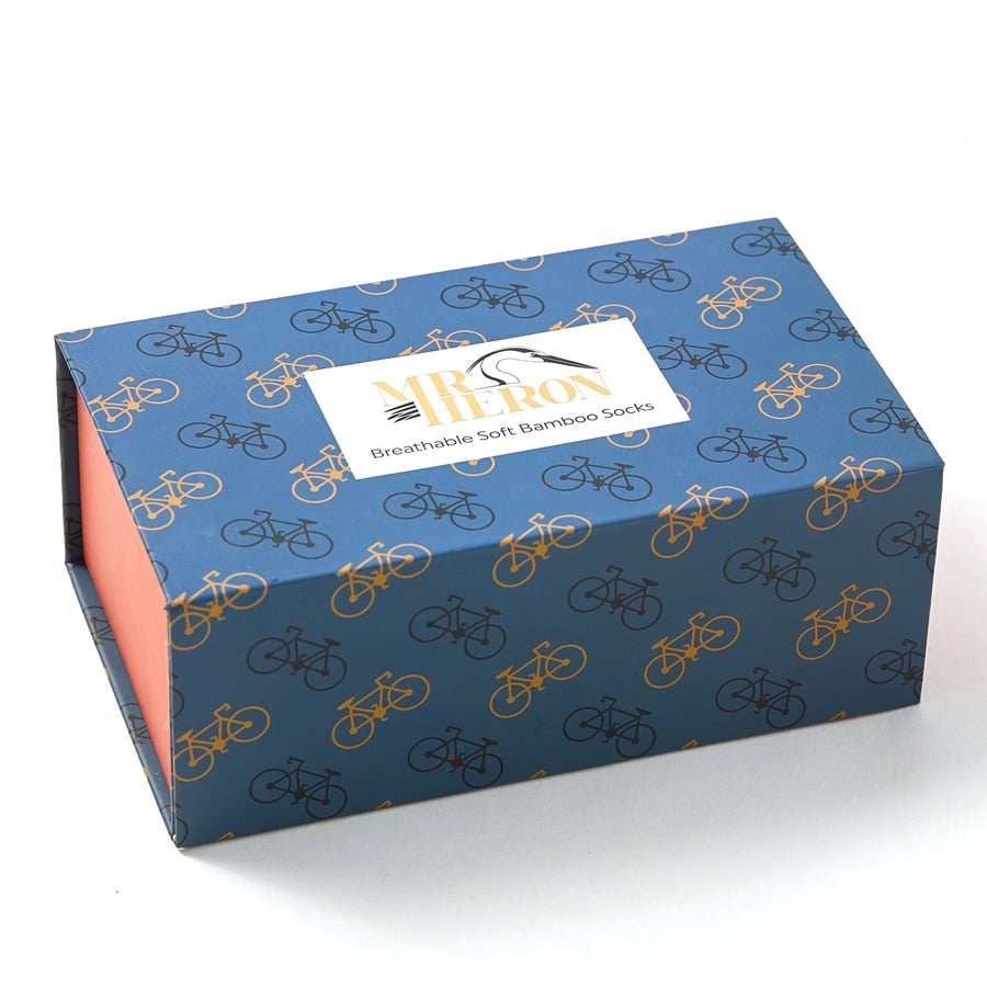 Mr Heron Little Bikes Socks Box - 3 pairs
