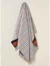 Merino Wool Multispot Throw ~ Grey