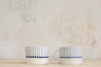 Nkuku Iba Mugs - Indigo - (Set of 2)