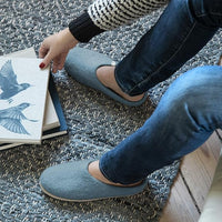 Egos Copenhagen Slippers in Sea Blue