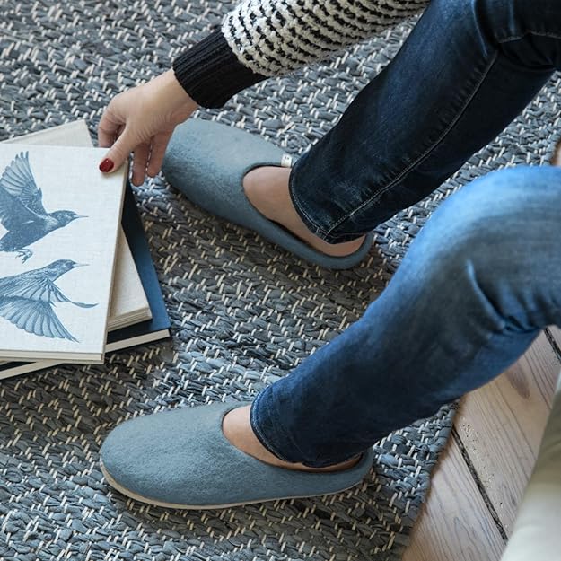 Egos Copenhagen Slippers in Sea Blue