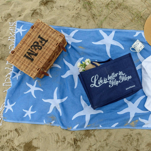Starfish Beach Sheet (Hammam Towel)
