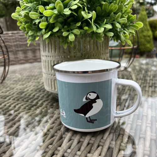 Enamel Mugs ~ Coastal Birds