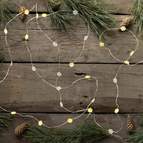 Snowflake Flicker LED Light String