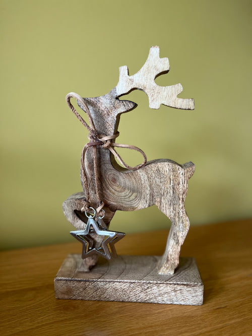 Wooden Reindeer