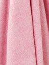 Herringbone Pure Wool Throw in Pale Pink