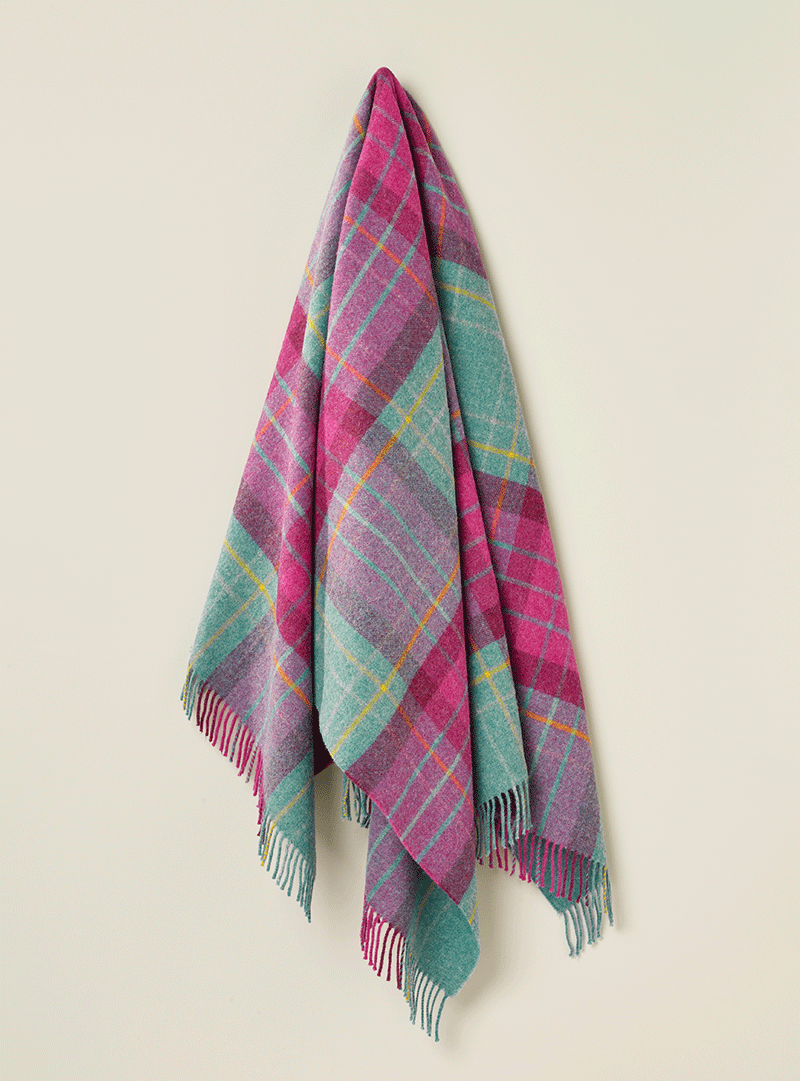 Saltburn Design Shetland Wool Throw