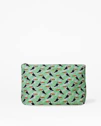 Toucan Vegan Leather Washbag