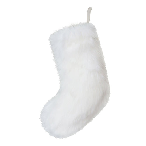 Christmas Stocking in Whisper Faux Fur