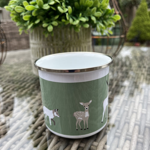 Enamel Mugs ~ Woodland Wildlife