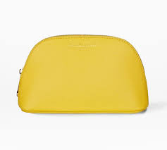 Vegan Leather Oyster Cosmetic Case