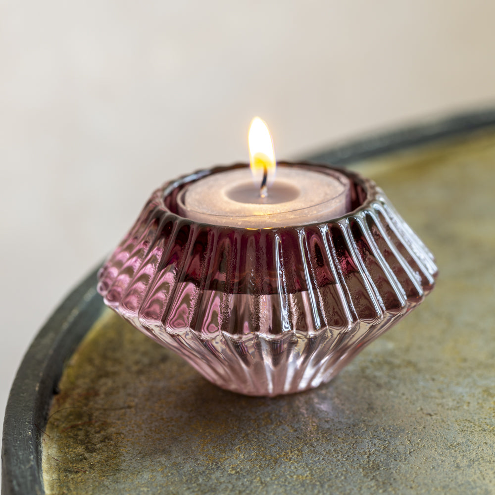 Candleholder Duo – Amethyst