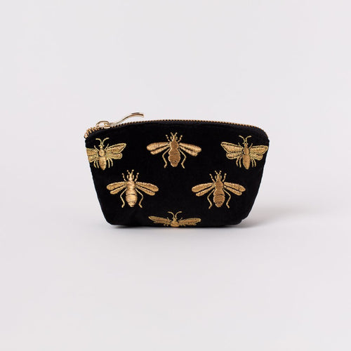 Bee coin purse
