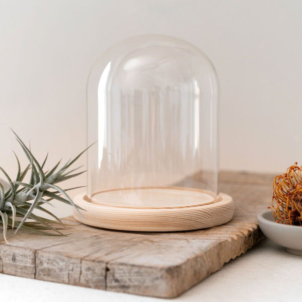 Glass Candle Cloche