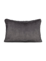 Furry Charcoal Cushion