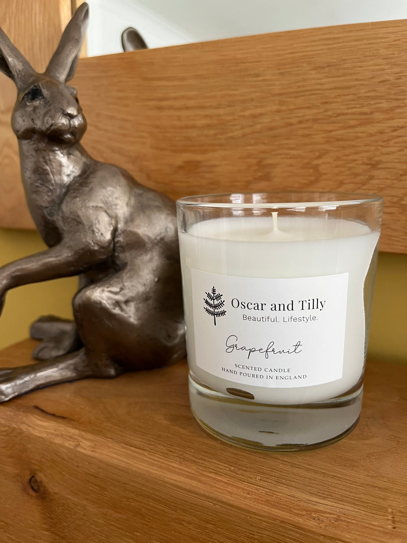 Zesty Grapefruit Luxury Scented Candle