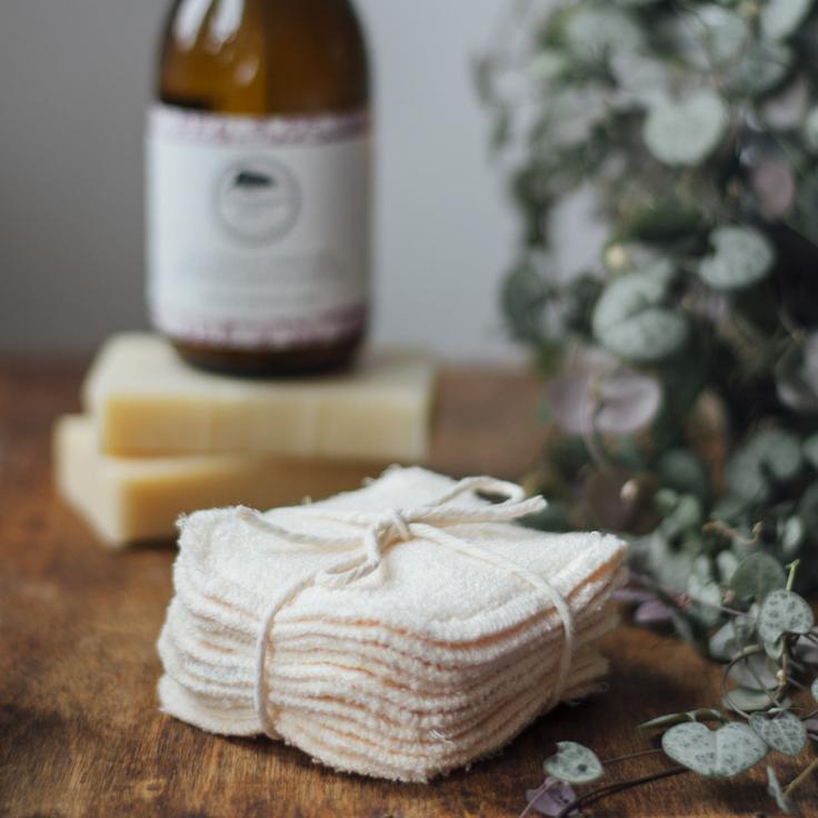 Bamboo face wipes