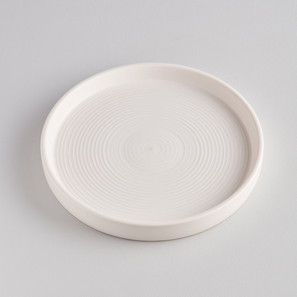 Large candle plate