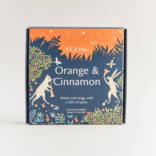 Orange & Cinnamon tealights