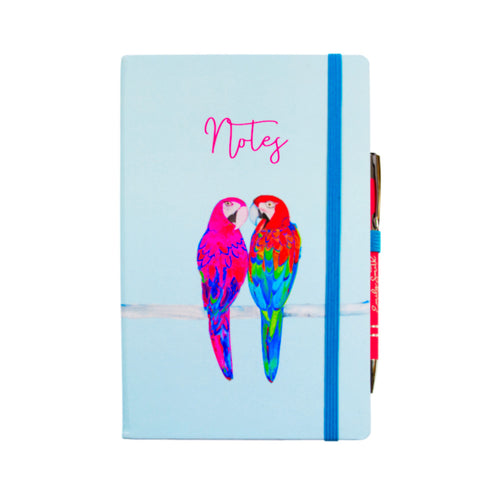 Percy & Penelope Colourful Notebook and Pen