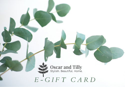 Oscar and Tilly e-gift voucher