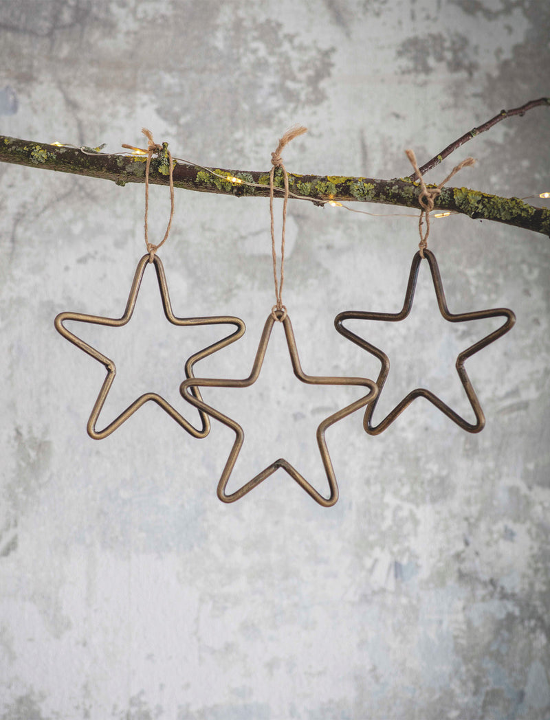 Cromwell Hanging Stars ~ set of 3